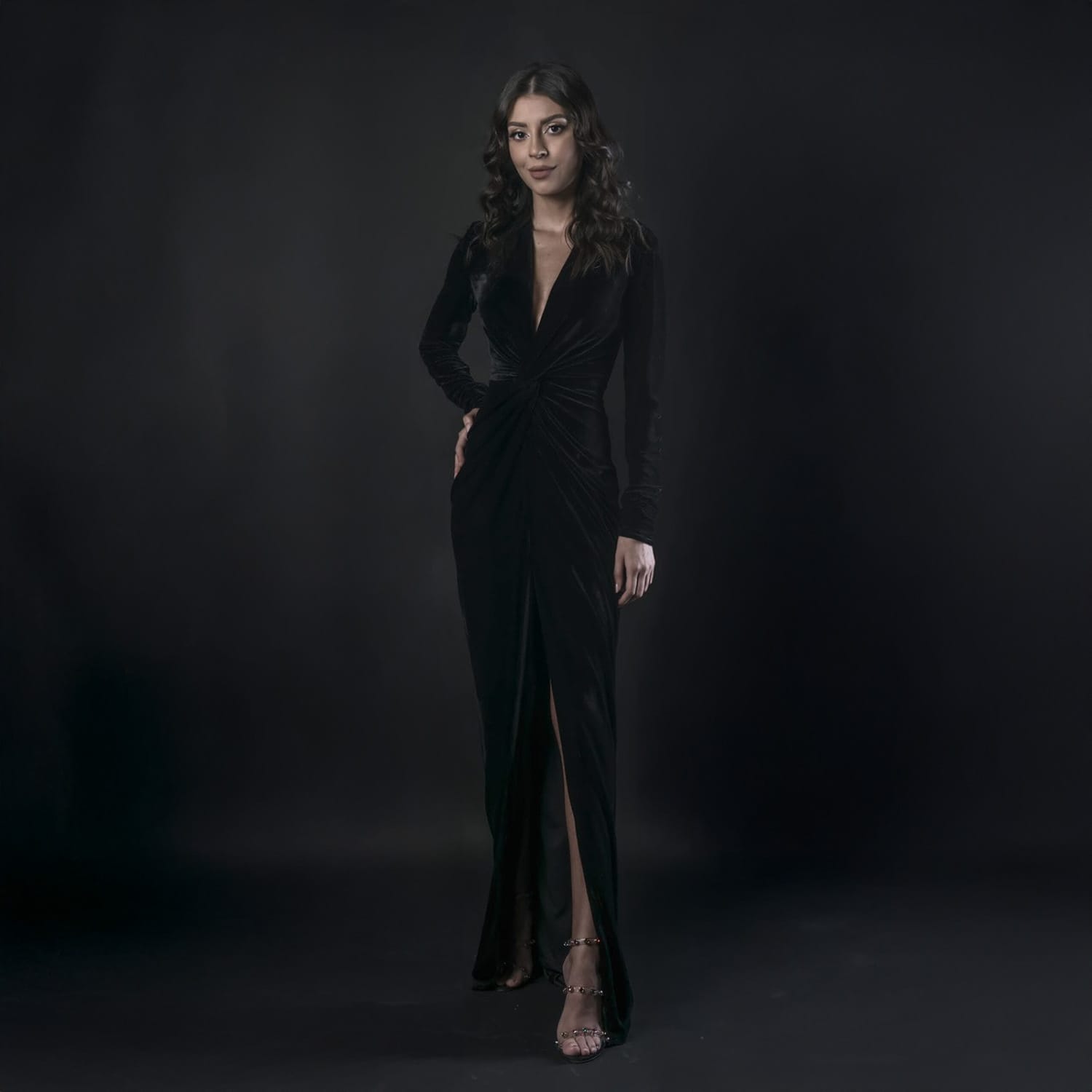 rochie knotted 2 sqaure